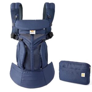 CLEARANCE SALE! Egobaby Omni 360 Cool Air Mesh Baby Carrier - Pearl Grey