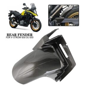 Rear Mudguard Hugger for Suzuki V-Strom 650 DL650 2004-2019 Accessories Parts (Color: Carbon look)