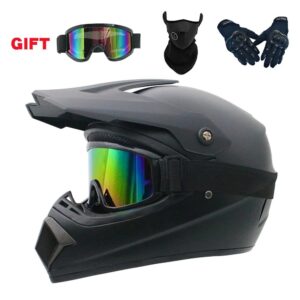 DOT Full Face Motorcycle Helmet Motocross Off Road Racing Downhill Helmet (Color: YAHEI) (Size: XL)