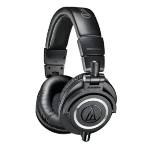 ATHM50X Black Studio Monitor Headphones + Case & Cables ATH-M50X