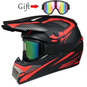 Motorcycle Helmet Children Off-Road Helmet Bike Downhill AM DH Cross Helmet [Color: 5 Size: L]