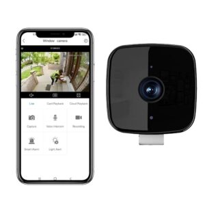 Safeview Window Camera Protect Your Home Window Security Camera Safe View Camera  (1080P No Card)