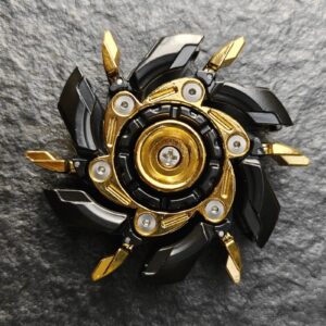 Metal Mechanical Fidget Spinner Alloy Hand EDC Gadget Stress Relief Desk Focus