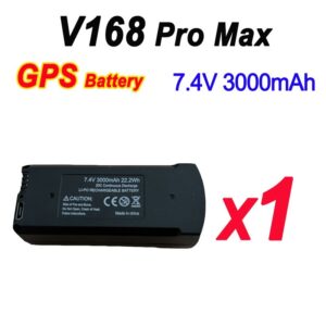 Original V168 Pro Max drone Battery (Model:: 1 Battery)