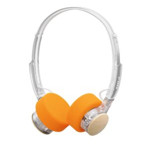 FIIO EH11 On-Ear Bluetooth Headphones with LDAC Hi-Res Audio, 30H Battery [Color: Transparent]