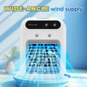 2026 Mini Air Conditioning Unit, Portable Conditioner – 3-in-1 White