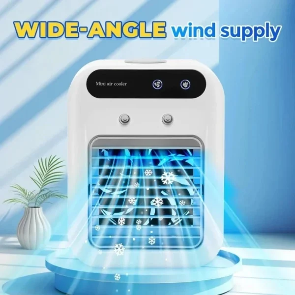 2026 Mini Air Conditioning Unit, Portable Conditioner – 3-in-1 White