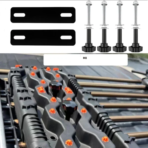 Off-Road Recovery Traction Board Kit – with Mounting Pins for Vehicles 4x