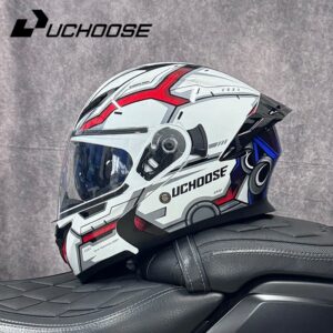 DOT Modular Flip Up Motorcycle Helmet – Full Face Racing Helmet for Men & Women (Color:: 13 ·Size:: M)