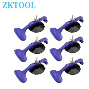 Upgraded 6Pcs Suction Cup Clamp Kit for Car Convertible Glass Windshield Top Rep