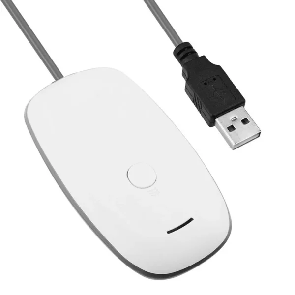 USB Adapter for Xbox 360 Wireless Gamepad Receiver PC Windows 10{white}