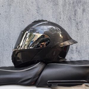 ORZ-B08A Full Face Motorcycle Helmet DOT Safety Racing Helmet Tinted Visor [Color: G8 Size: XXL]